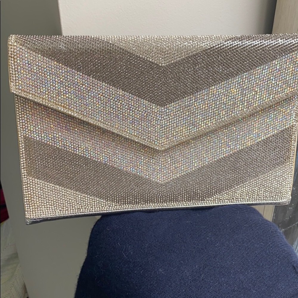 Stunning diamond studded clutch